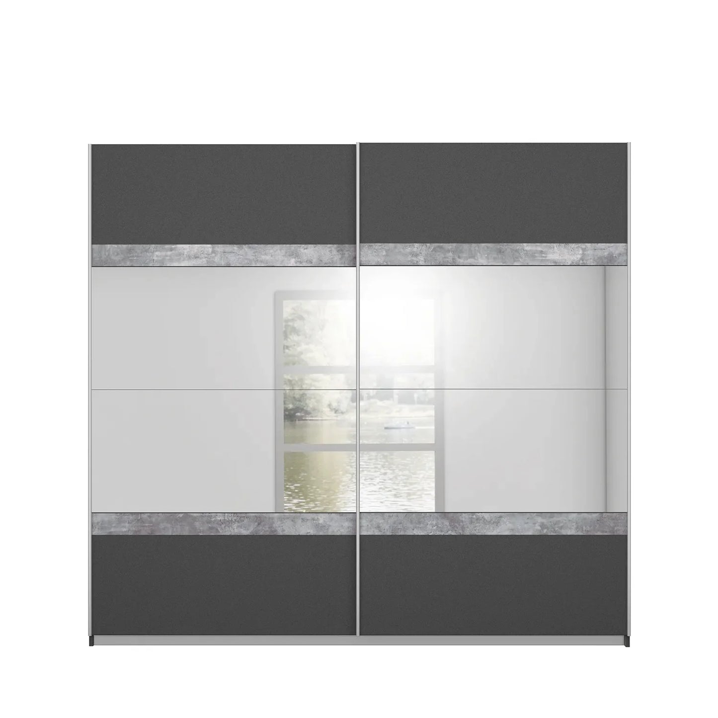 Penzberg Sliding Door Wardrobe Front View