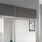 Penzberg 181cm Sliding Door Wardrobe with Mirror - Close Up