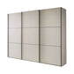 Wiemann Phoenix Champagne 3 Door Sliding Wardrobe in Matte