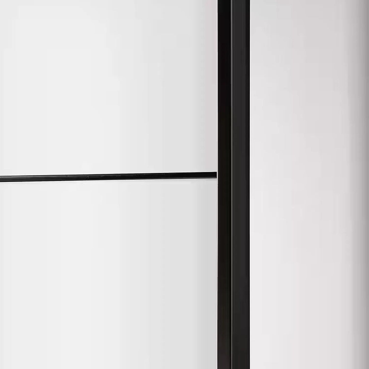 Wiemann Phoenix White 3 Door Sliding Wardrobe - Closeup view