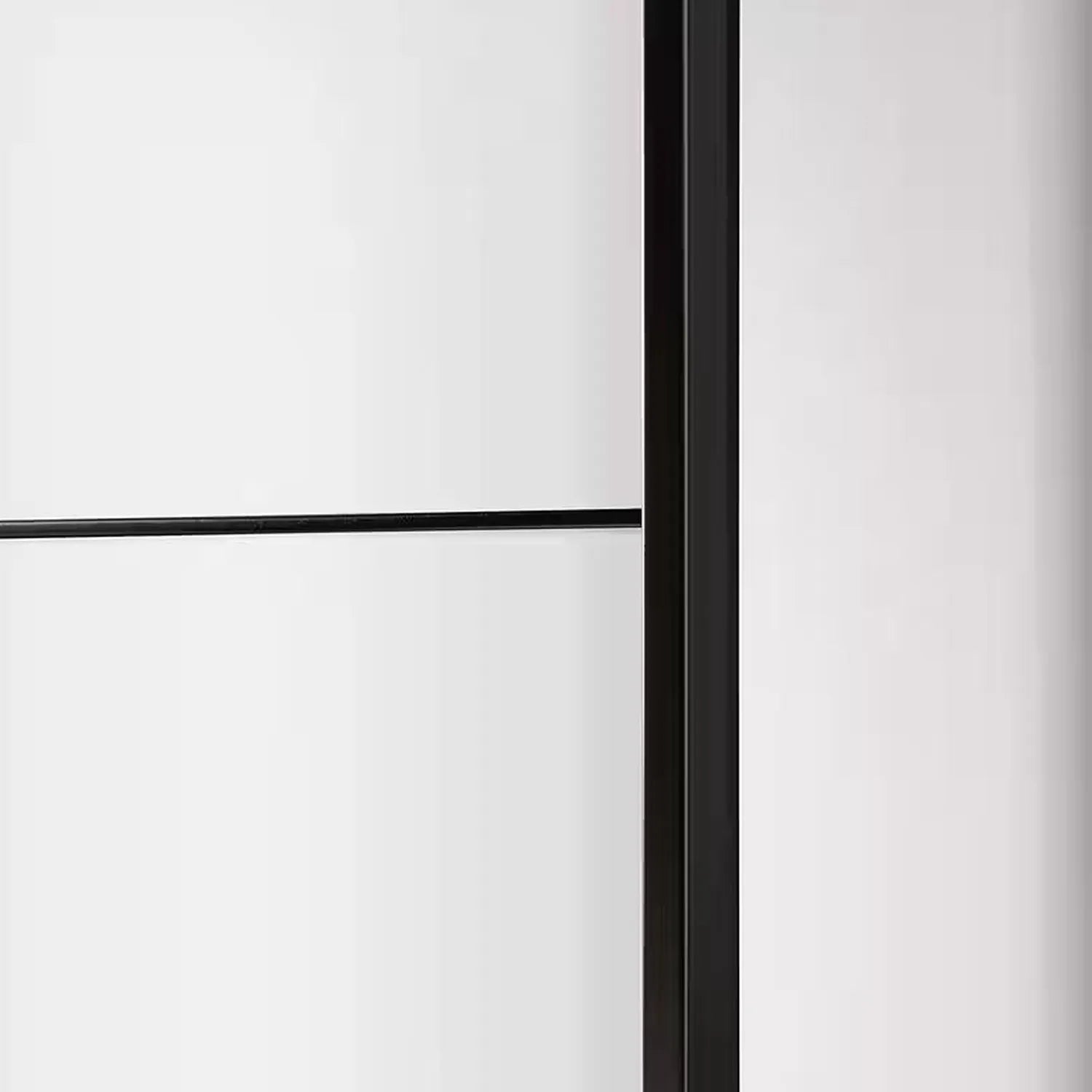 Wiemann Phoenix White 3 Door Sliding Wardrobe - Closeup view