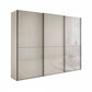 Wiemann Apex Champagne 3 Door Sliding Wardrobe