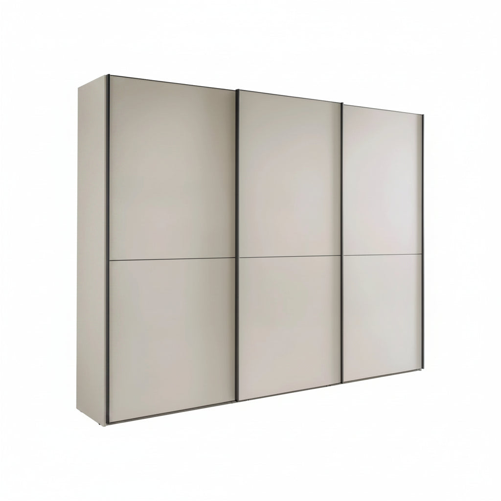 Wiemann Phoenix Champagne 3 Door Sliding Wardrobe with 2 Panels