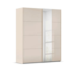 Cairns 181cm Champagne Sliding Wardrobe with mirror