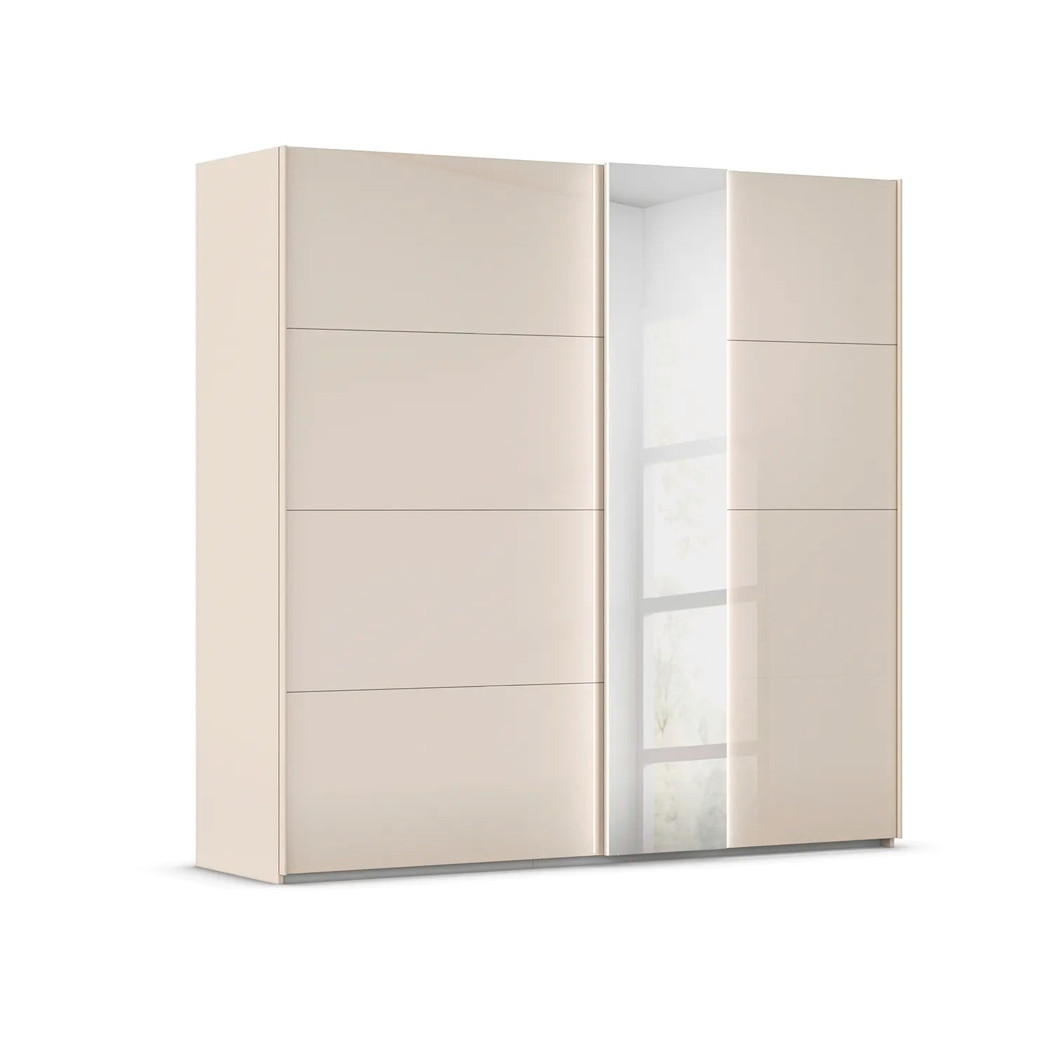 Cairns Width 226cm Champagne 2 Door Sliding Wardrobe