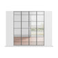Ashworth Alpine White 6 Door Hinged Wardrobe - W271cm - Front View