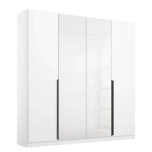 Artemis 4 Door Hinged Wardrobe - 181cm - Pendle Village Furniture