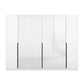 Artemis 6 Door Hinged Wardrobe - 271cm - Pendle Village Furniture