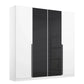 Artemis 4 Door Hinged Wardrobe - 181cm - Pendle Village Furniture