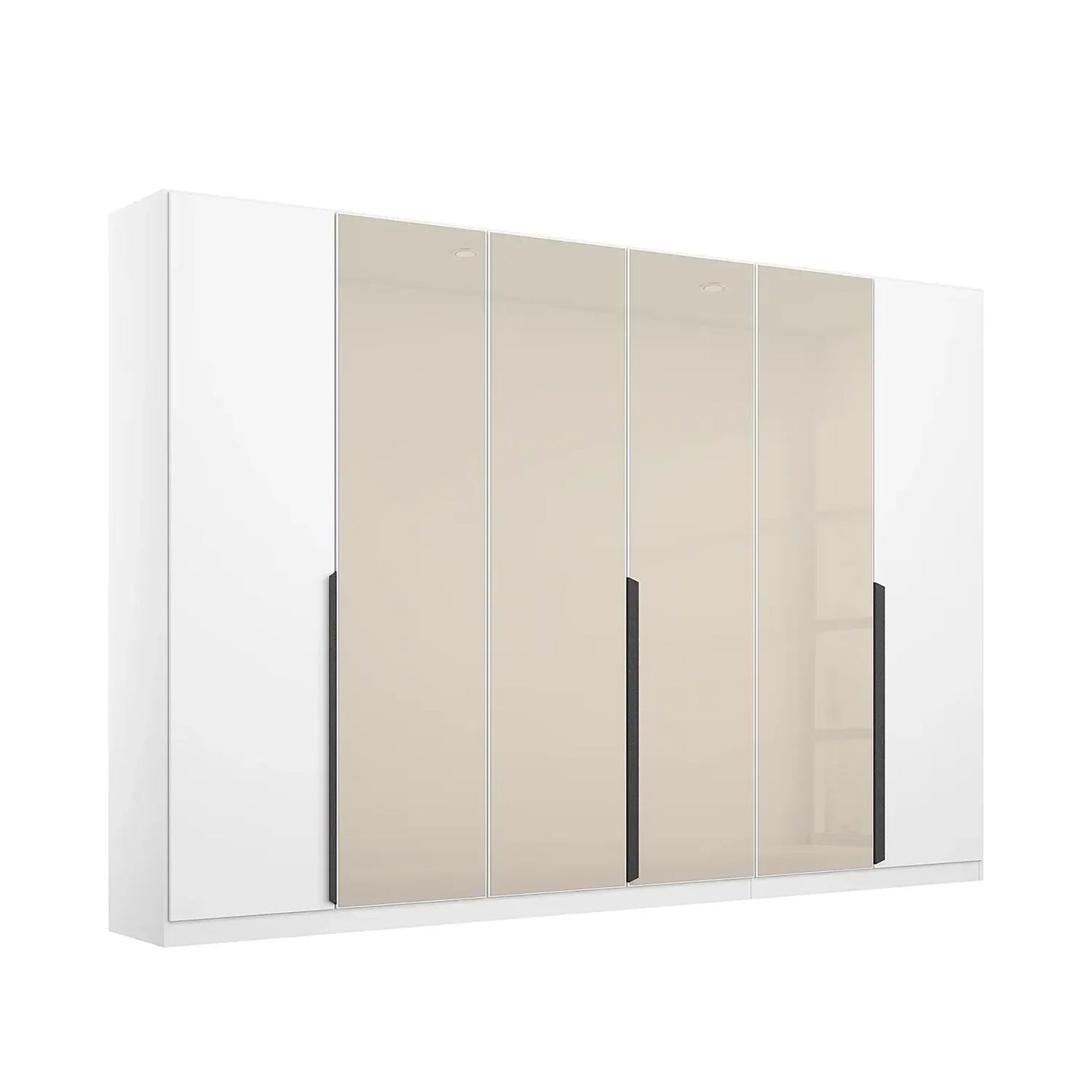 Artemis 6 Door Hinged Wardrobe - 271cm - Pendle Village Furniture