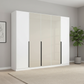Artemis 5 Door Hinged Wardrobe - 226cm