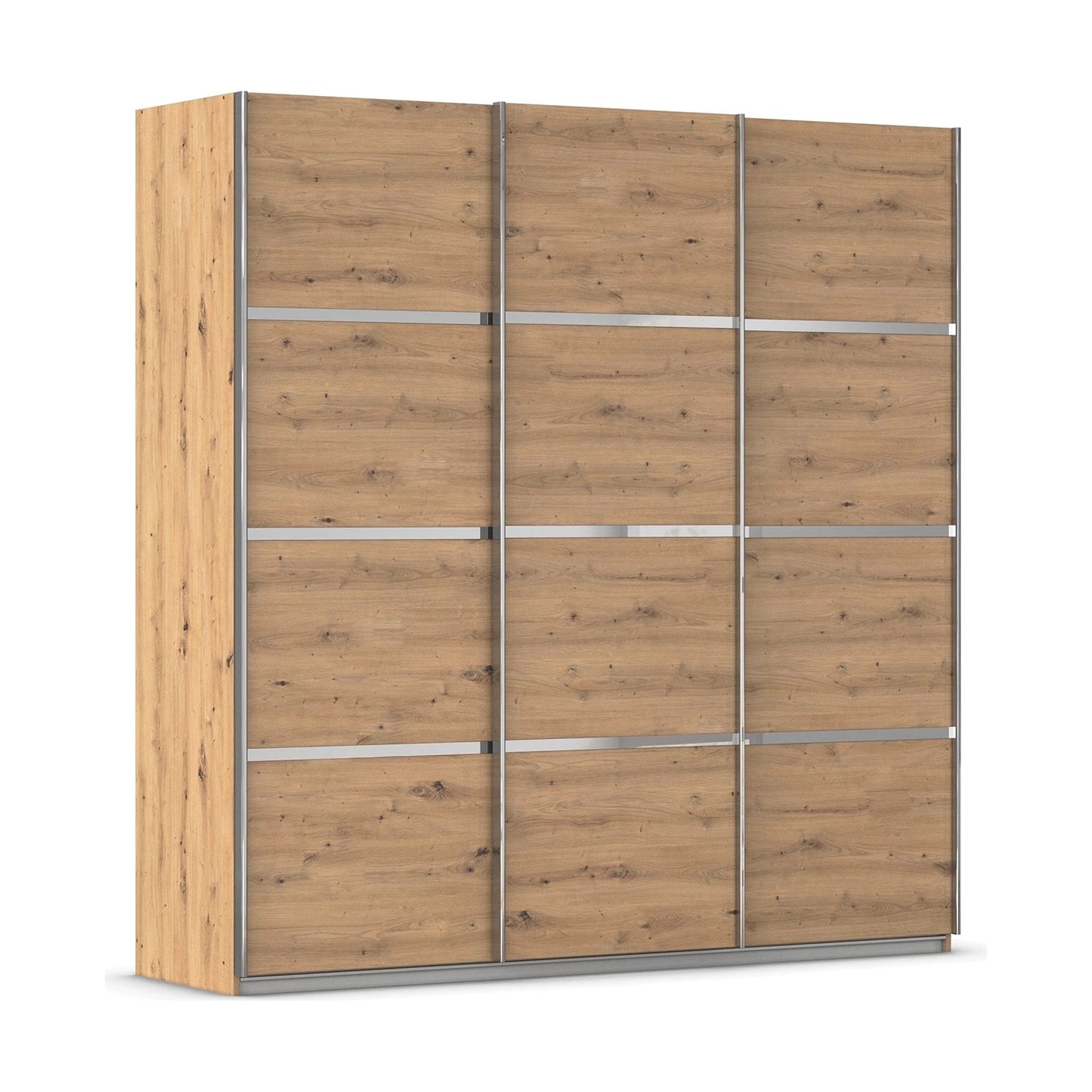 Aurich Artisan Oak Sliding Door Wardrobe - W203cm