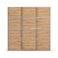 Aurich Artisan Oak Sliding Door Wardrobe - W203cm