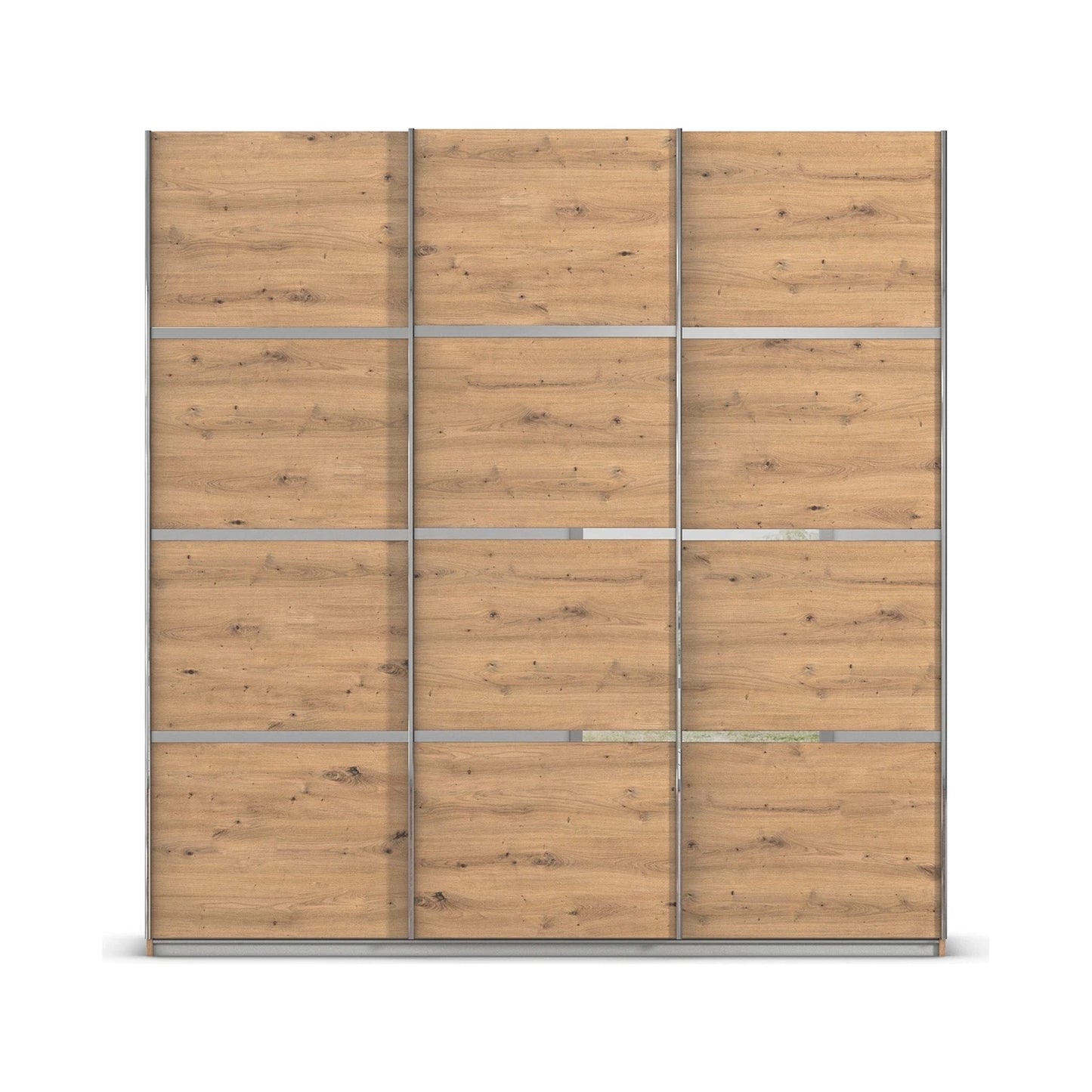 Aurich Artisan Oak Sliding Door Wardrobe - W203cm
