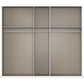Internal Compartment View of Rauch Fifty Atlantic Oak Wardrobe