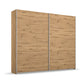 Rauch Aurelia Artisan Oak Sliding Door Wardrobe