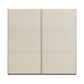 Rauch Aurelia Champagne Sliding Door Wardrobe front view