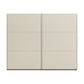 Rauch Aurelia Champagne Sliding Door Wardrobe front view