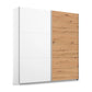 Rauch Aurelia White & Artisan Oak Sliding Door Wardrobe