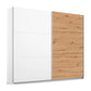Rauch Aurelia White & Artisan Oak Sliding Door Wardrobe