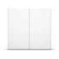Rauch Aurelia White Sliding Door Wardrobe front view