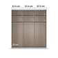 Aurich White Sliding Door Wardrobe 203cm