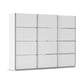 Rauch Aurich White Sliding Door Wardrobe 271cm