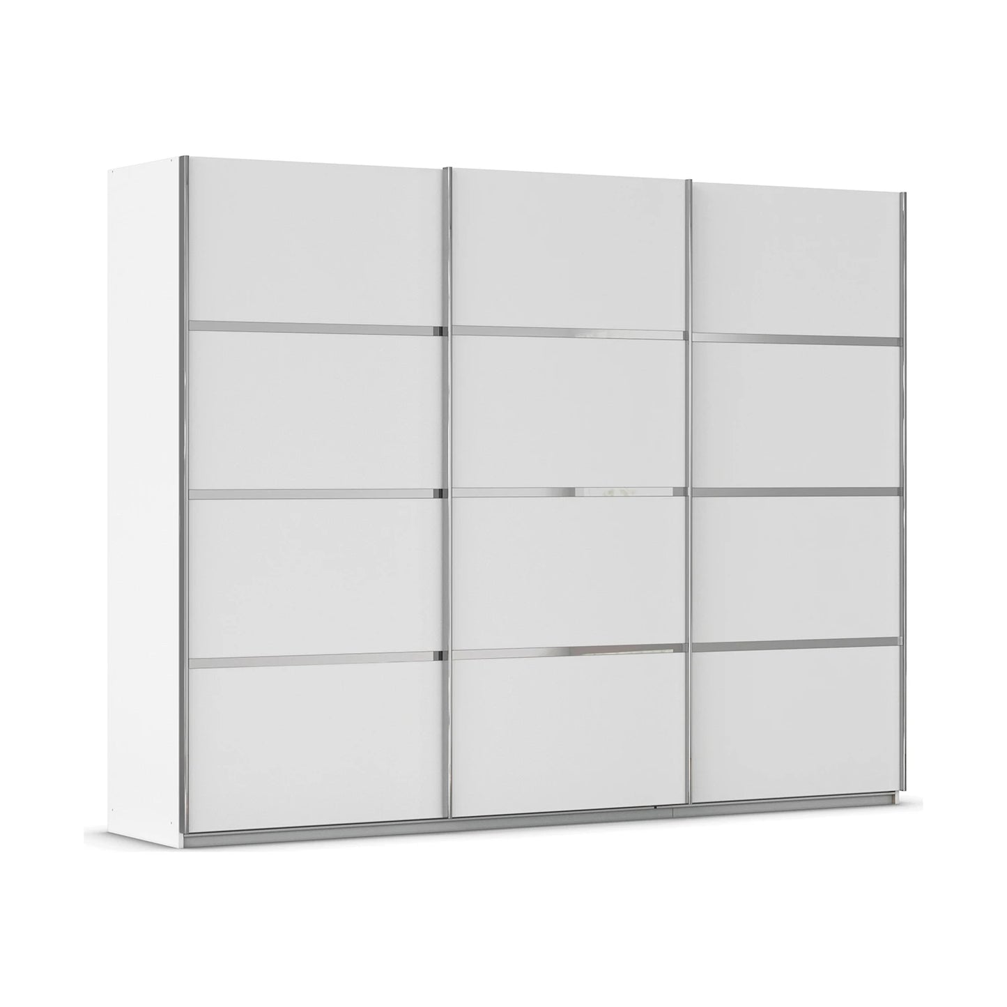 Rauch Aurich White Sliding Door Wardrobe 271cm