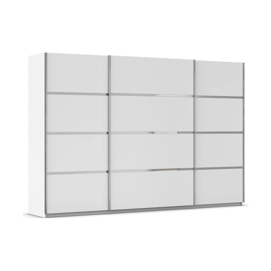 Rauch Aurich White Decor Sliding Door Wardrobe 315cm
