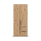 Rauch Avola 2 Door, 2 Drawers Combi Wardrobe 91cm in Oak front view