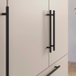 Rauch Avola 2 Door, 2 Drawers Combi Wardrobe 91cm Handles Closeup view