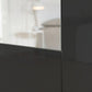 Rauch Basalt Glass Rio 181cm 2 Door Sliding Wardrobe - Mirror Closeup view