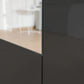Rauch Basalt Glass Rio 181cm 2 Door Sliding Wardrobe - Closeup view