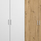 Rauch Miro 4 Door Hinged Wardrobe Handles Closeup view