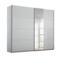 Modern wardrobe with sliding doors One door with Mirror Pads