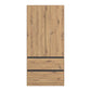 Rauch Cara Artisan Oak 2 Door Wardrobe with Drawers