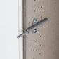 Rauch Cara Metallic Grey 4 Door Mirrored Wardrobe with Drawers 181cm