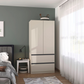 Rauch Cara Champagne 2 Door Wardrobe with Drawers