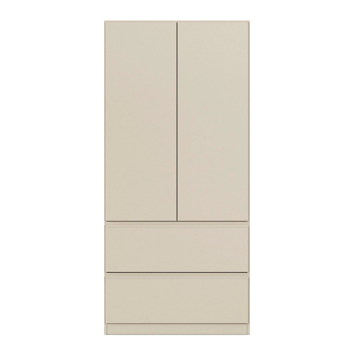 Rauch Cara Champagne 2 Door Wardrobe with Drawers