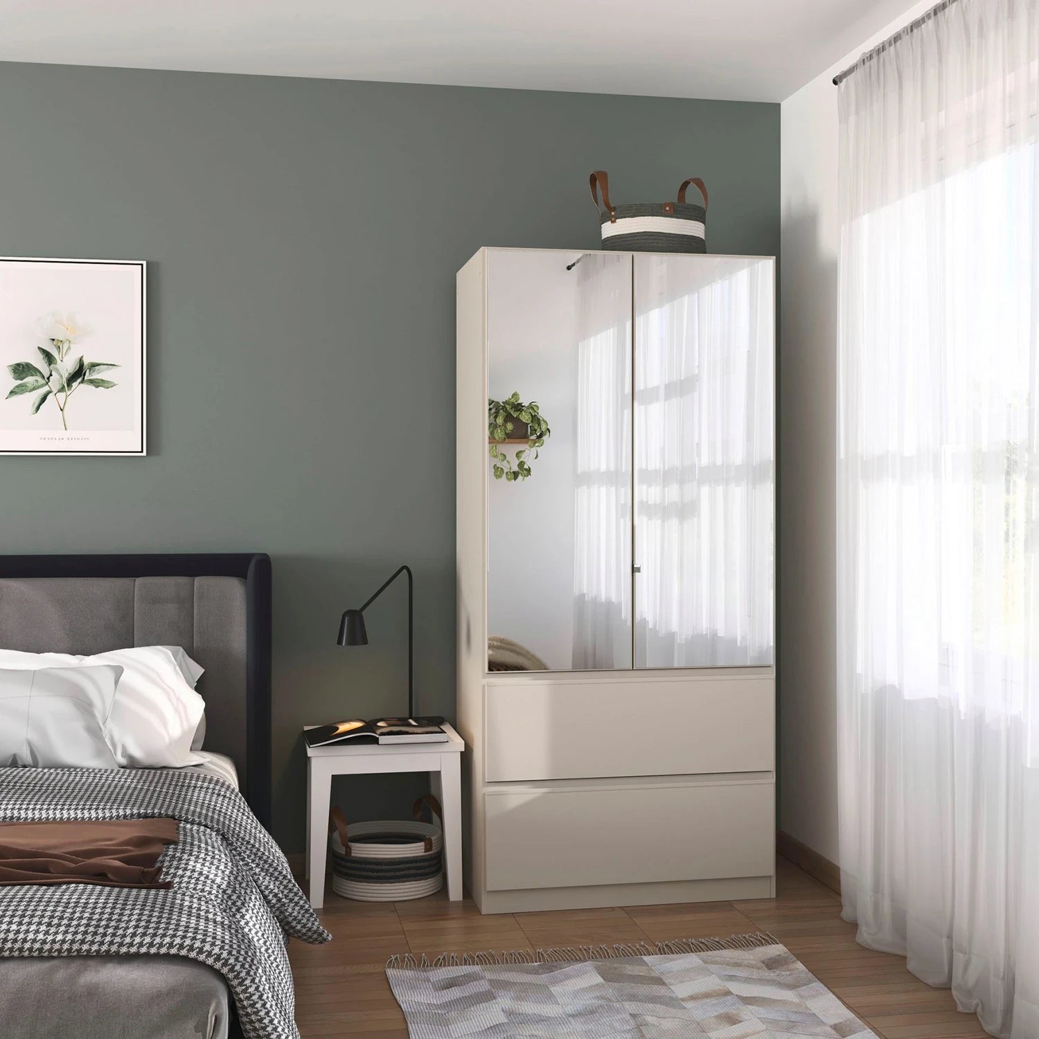 2 Door Wardrobes with Drawers