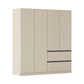 Rauch Cara Champagne 4 Door Wardrobe with Drawers 181cm