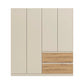 Rauch Cara Champagne 4 Door Wardrobe with Drawers 181cm