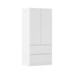 Rauch Cara White 2 Door Wardrobe with Drawers