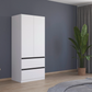 Rauch Cara White 2 Door Wardrobe with Drawers
