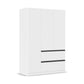 Rauch Cara White 3 Door Wardrobe with Drawers 136cm