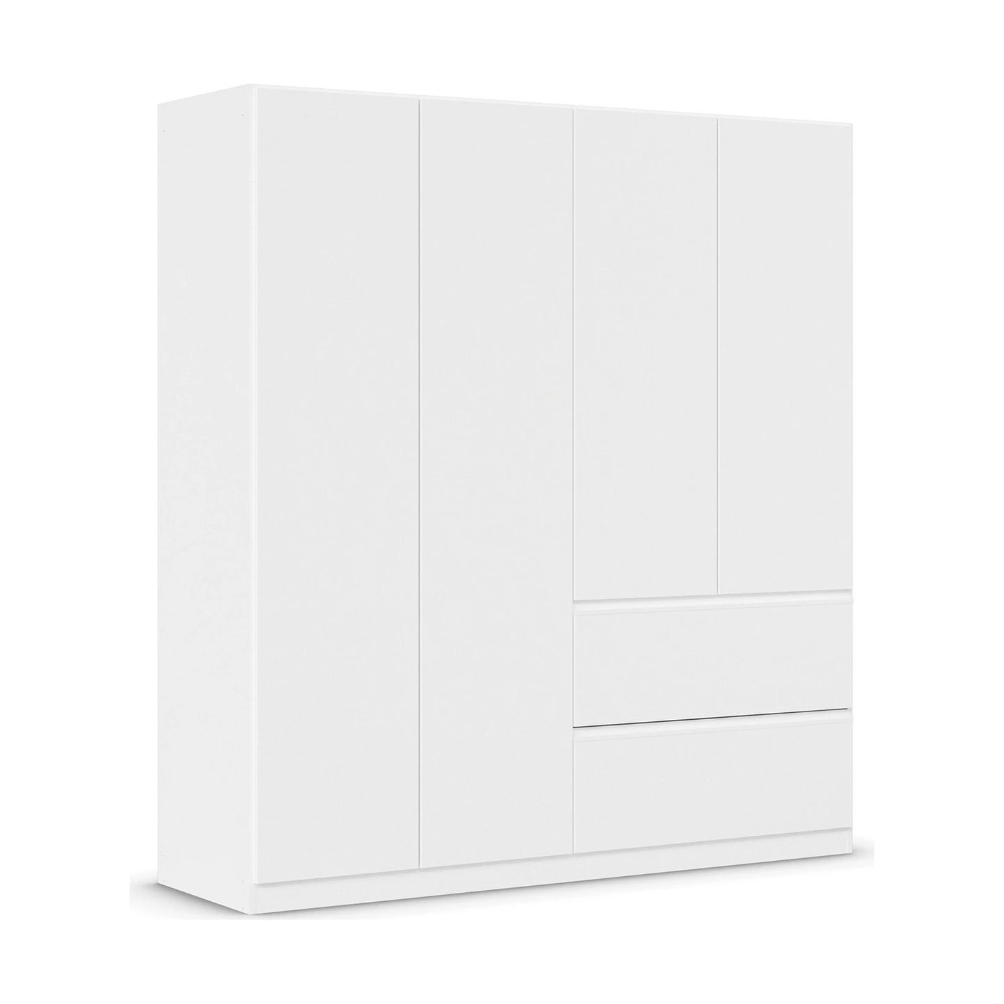 Rauch Cara White 4 Door Wardrobe with Drawers 181cm
