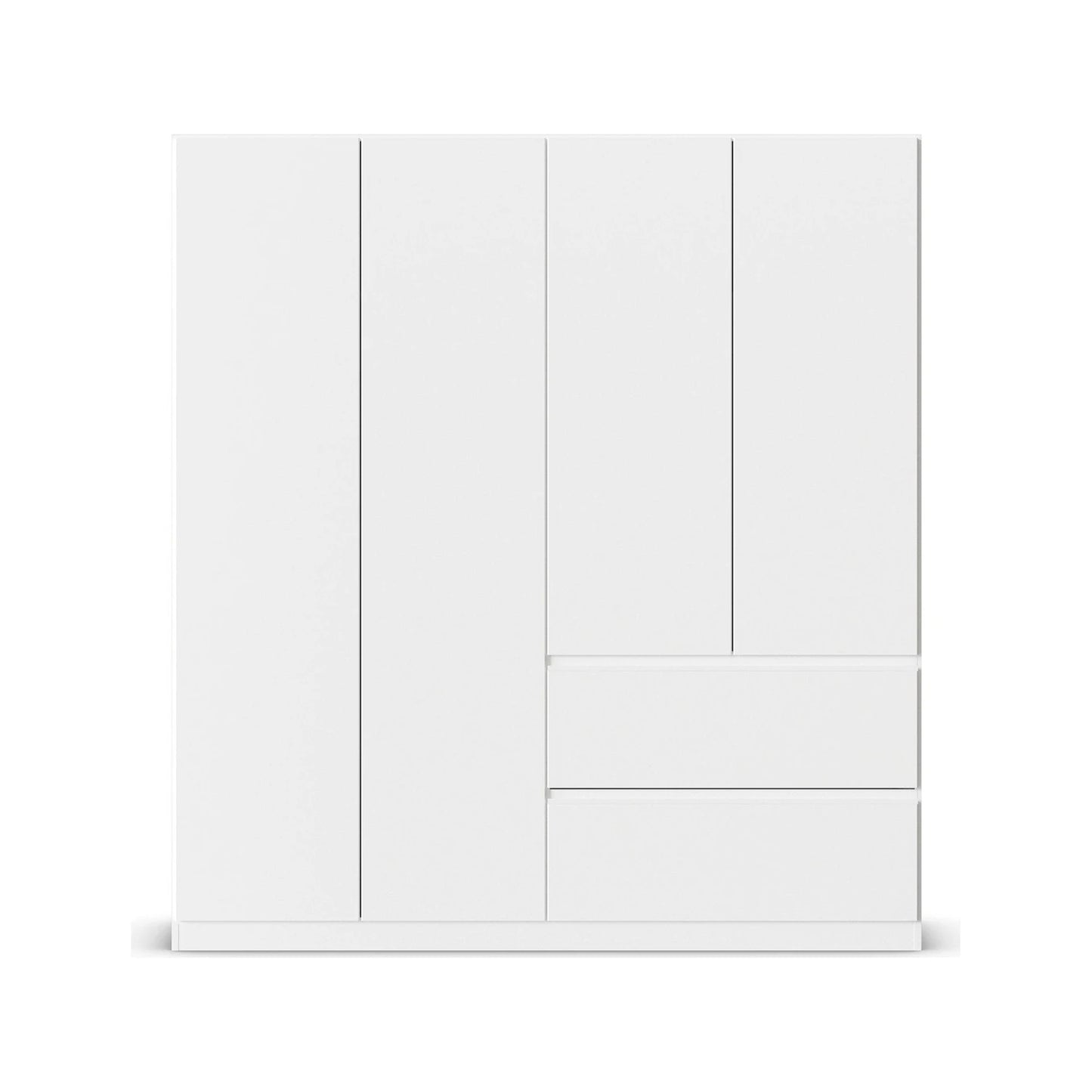 Rauch Cara White 4 Door Wardrobe with Drawers 181cm