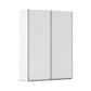 Rauch Contido 2 Door Sliding Wardrobe in White - Home of Wardrobes