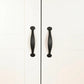 Rauch Cottage 91cm White 2 Door Wardrobe with Drawers - Handles Closeup view