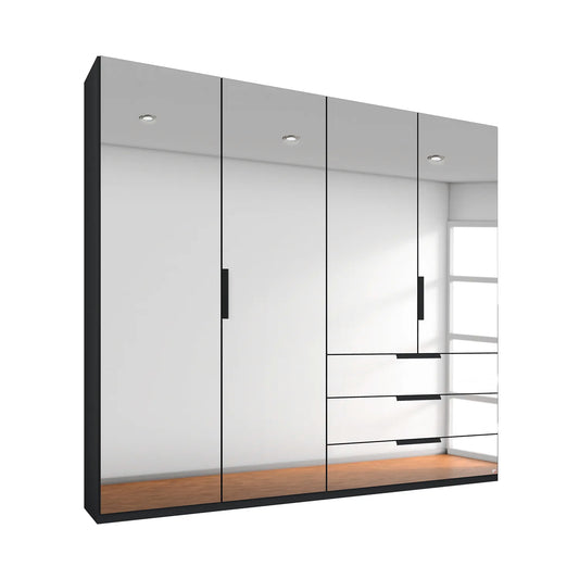 Rauch Miramar Hinged Door Combi Wardrobe width 200cm Height 223cm